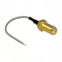 Koaxialkabel DeLOCK 89600 94,8 m SMA offenes Ende verzinnt Gold Grau