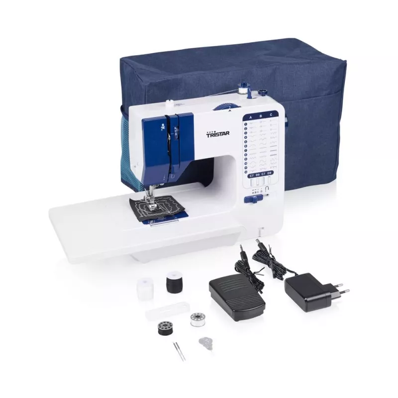 Nähmaschine Tristar SM-6005 — Tischgerät tragbar, 38 Stichmuster, 1 Knopfloch