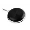 Bratpfanne KOHERSEN NX CERAMIC 24 cm, Edelstahlkorpus, NX CERAMIC Antihaftbeschichtung, induktionsgeeignet, mit Deckel