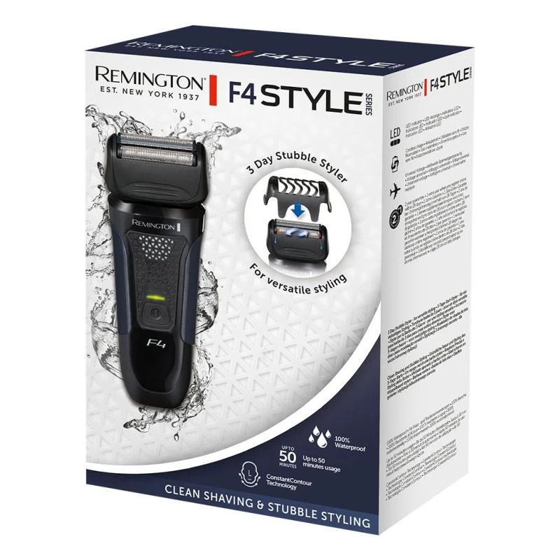 Remington Shaver F4 Style Series Wet & Dry schwarz blau (F4002)
