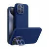 Magnetische Schutzhülle Nillkin LensWing für Apple iPhone 16 Pro Max — Blau, MagSafe-kompatibel, erhöhter Kamerarand