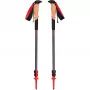 Trekkingstöcke Pursuit Shock M/L, Fitnessgerät Grau/Rot, 1 Paar, 125-140 cm