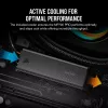 CORSAIR MP700 PRO - SSD - 1TB - intern - M.2 2280 - PCI Express 5,0 x4 (NVMe) - 256-Bit-AES (CSSD-F1000GBMP700PRO)