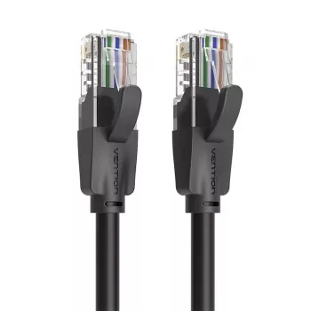 Patchkabel CAT.6 UTP/10M Schwarz Ibebl Vention