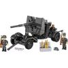 Konstruktionsset Cobi Bausteine 8,8-cm-Flak mit Anhänger – 360 Teile