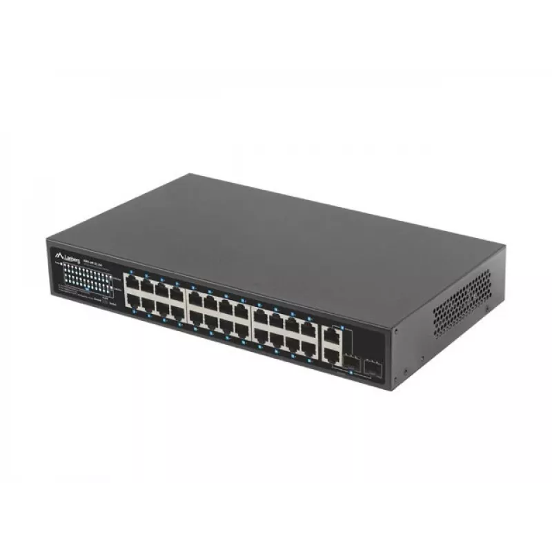 Lanberg RSFE-24P-2C-250 Netzwerk-Switch Unmanaged Gigabit Ethernet (10/100/1000)