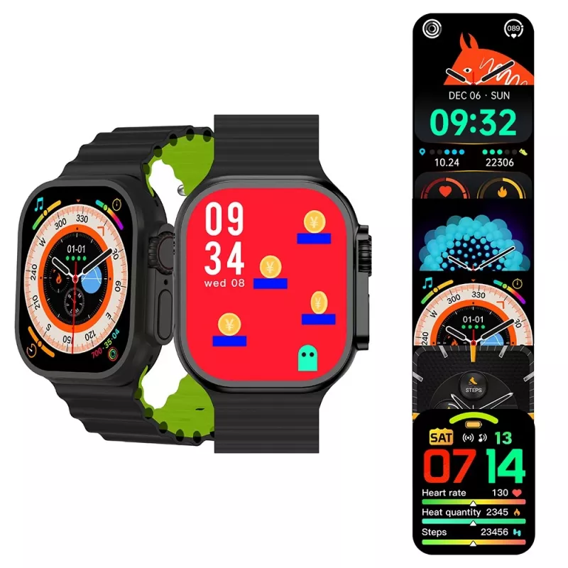 Smartwatch Fusion MT872 Bluetooth Calling Puls Blutdruck Blutsauerstoff