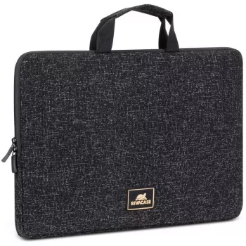 Sleeve case Rivacase 7915 39.6 cm (15.6 Zoll) Schwarz Weiß