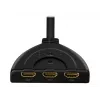 LogiLink - Video-/Audio-Splitter/Switch - 3 x HDMI - Desktop