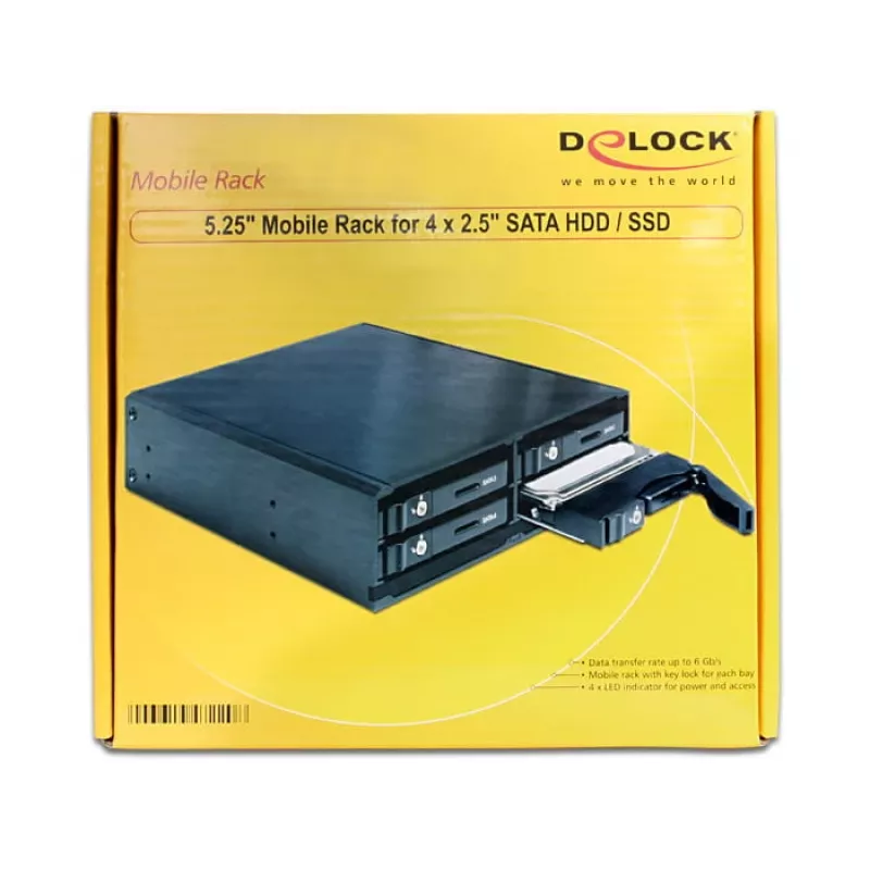 DeLOCK 47220 Laufwerkblende Schwarz