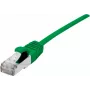 Dexlan-Netzwerkkabel 858718 3 m Cat6a S/FTP Grün
