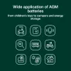 Batterie AGM VRLA 6V 4,5Ah IP54