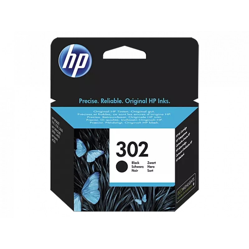 HP 302 (F6U66AE) Druckerpatrone, Schwarz (SPEC)
