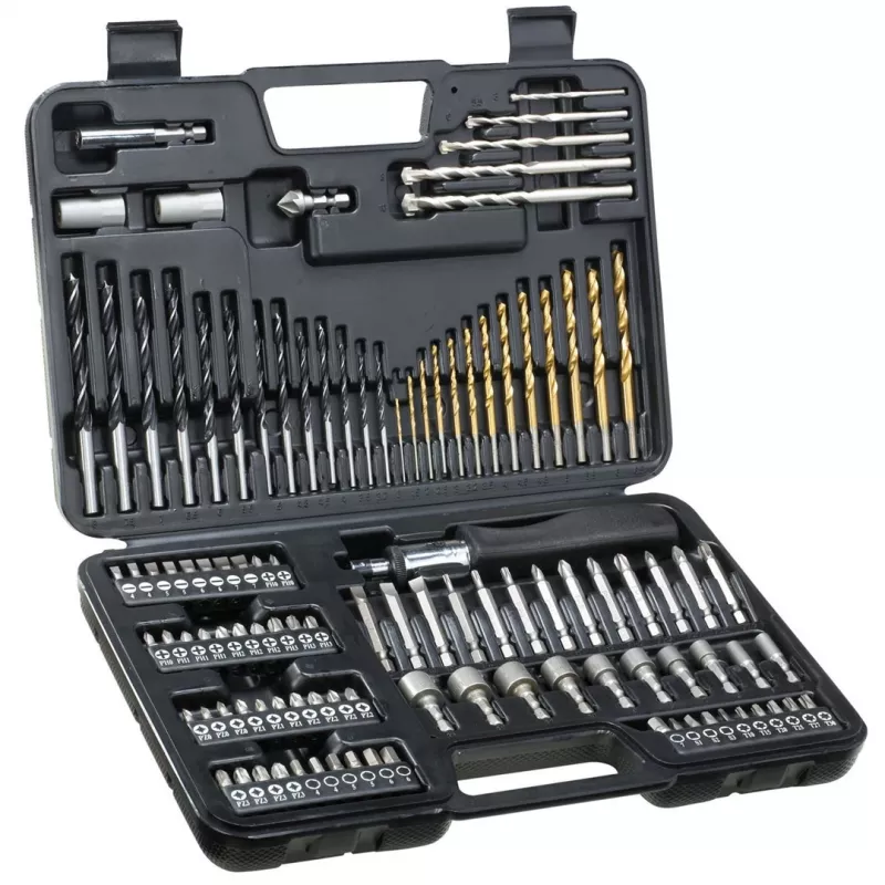 Bohrer-Set DeWALT DT0109-QZ — 109 St. für Mauerwerk, Metall und Holz mit Tragekoffer