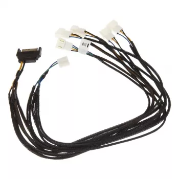 Akasa Flexa FP5S PWM Verteilerkabel (5 Lüfter) - gesleevt, 45 cm (AK-CBFA07-45)