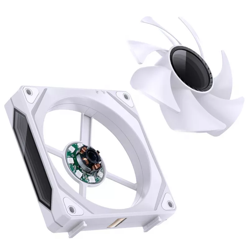 Lüfter Jonsbo ZL-120W PWM ARGB 120mm Weiß — 120 mm, PWM, ARGB