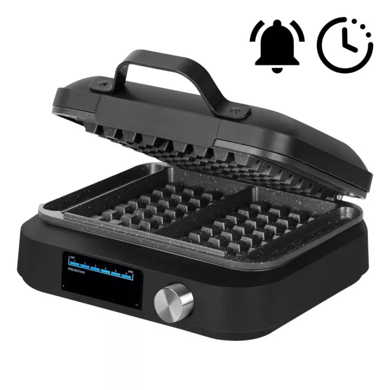 Lovio LVWF002BK Waffeleisen 1500W Schwarz