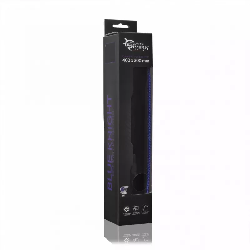Gaming-Mauspad White Shark GMP-2101 Schwarz KNIGHT