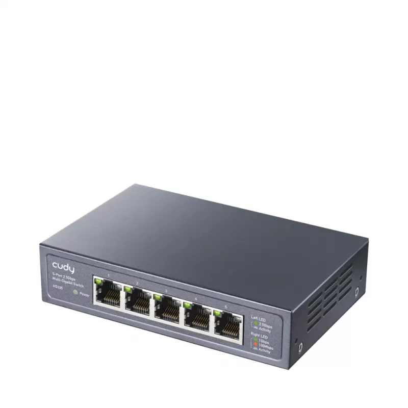 Unmanaged-Netzwerk-Switch Cudy HS105 — 5 Ports, 100/1000/2500 Mbit/s