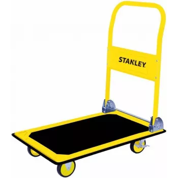 Flachbett-Transportwagen STANLEY SXWTD-PC527 – klappbarer Stahlrahmen, 150 kg Tragkraft, 4 Räder, 10 cm Räder, 470×735×830 mm