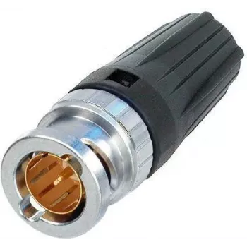 Neutrik BNC-Stecker, gerade 75 NBNC75BLP7 1 Stück (NBNC75BLP7)