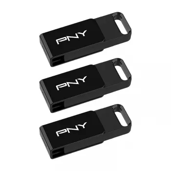 USB-Stick PNY Elite 128 GB USB Type-C 3.2 Gen 1 (3.1 Gen 1) Schwarz