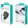 Ladegerät usams USA001627 20W 1×USB‑C mit USB‑C Kabel — Schnellladeadapter für Telefone und Tablets