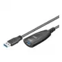 USB-Kabel Goobay 5m USB 3.0 USB 3.2 Gen 1 USB A Schwarz