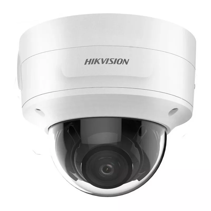 Dome IP-Überwachungskamera Hikvision DS-2CD3786G2-IZS 4K 3840×2160, 2,7–13,5 mm varifokal, Deckenmontage, innen/außen, weiß