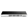 D-Link DGS-1210-28 Managed L2/L2+ 1U Schwarz