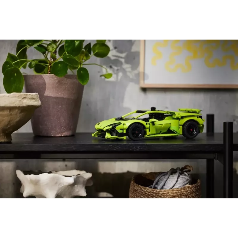 LEGO Technic Konstruktionsmodell-Bausatz Lamborghini Huracán Tecnica im Maßstab 1:10, 806 Teile, Alter 9+
