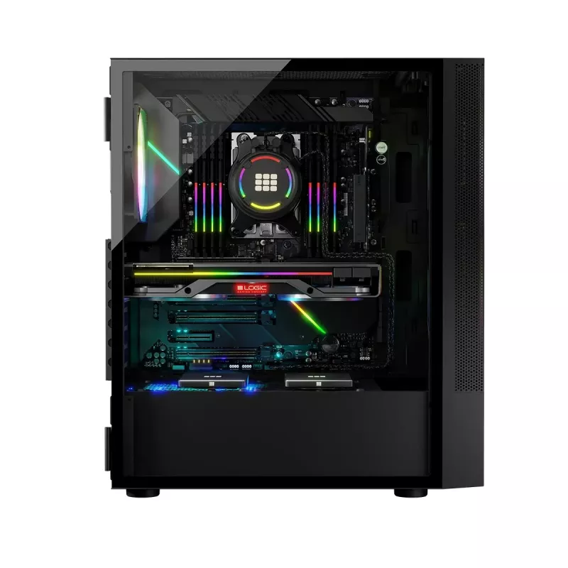 Logic ARYA ARGB MINIDI USB 3.0 Gehäuse Schwarz