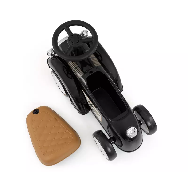 Rutschfahrzeug milly mally Royce schwarz – Kinder-Schiebewagen, kompaktes Design, Modell 5923