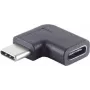 USB 3.1 Typ‑C Adapter ShiverPeaks 13‑40001 — Stecker auf Buchse 90°