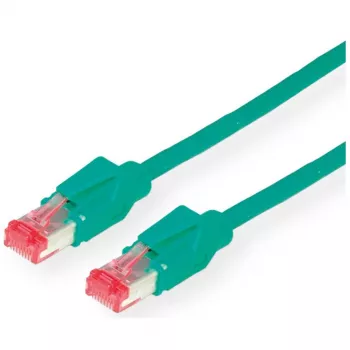 Datwyler DATWYLER - Patchkabel - RJ-45 (M) - RJ-45 (M) - 5 m - SSTP-Kabel - CAT 6 - Halogenfrei - Grün (21.05.0053)