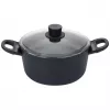 BALLARINI 75002-921-0 Kochtopf rund schwarz Aluminium 24 cm