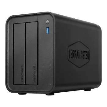 NAS TERRAMASTER F2-425 Intel Celeron N5095 Quad-Core 2 GHz 4 GB DDR4 2-Bay