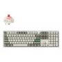 Mechanische Full-Size-Tastatur Keychron Q6 Max – Rote Schalter, weißes Gehäuse