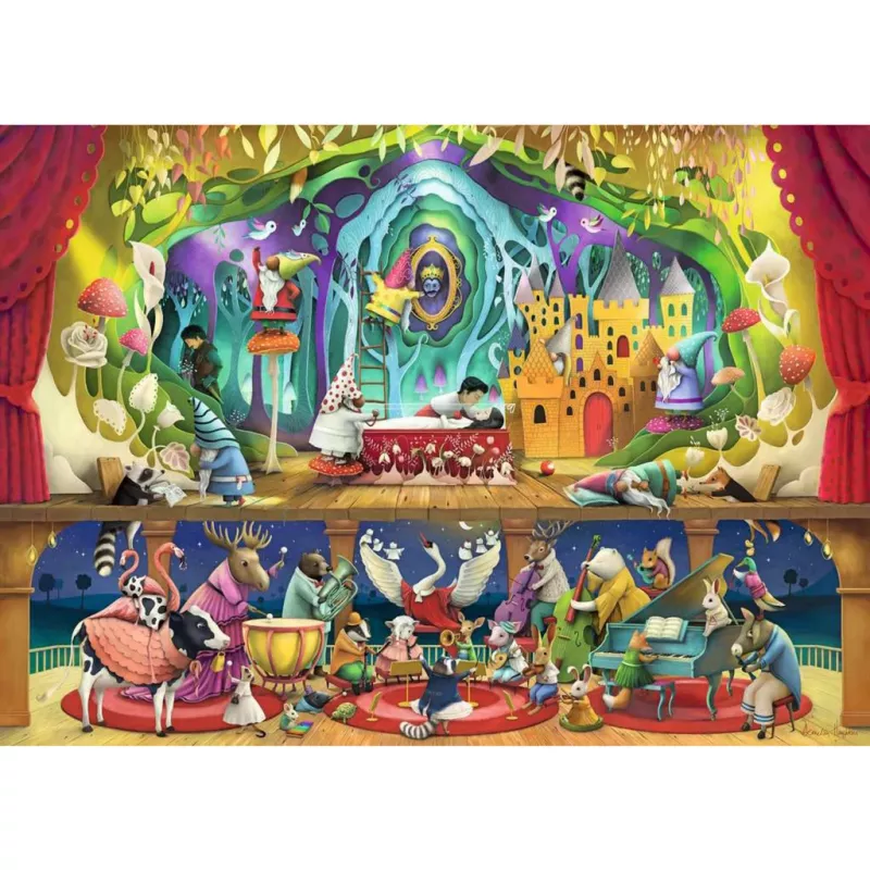 Puzzle - Schneewittchen und die sieben Zwerge (1000 Teile)