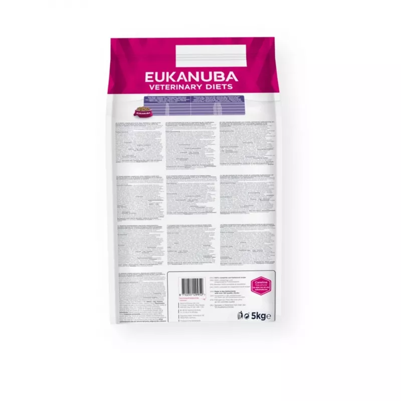 Trockenfutter für Hunde EUKANUBA Dermatosis FP Adult Fish & Potato 5 kg – getreidefrei, 22 % Protein, 15 % Fett