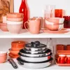 Topfset Tefal Ingenio Emotion L897SB74 — 11-teilig, stapelbar, antihaftbeschichtet, Edelstahl, ofenfest, Thermo-Spot
