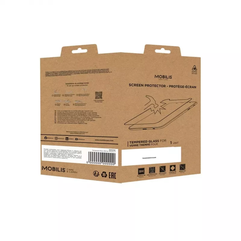 Klare Displayschutzfolie Mobilis 017011 für Microsoft Surface Go 3/Go 2/Go