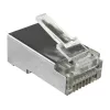 RJ45 STP Cat.5e Durchgangsstecker Alantec WT116 100er-Pack, geschirmter Steckverbinder für 8P8C-Kabel