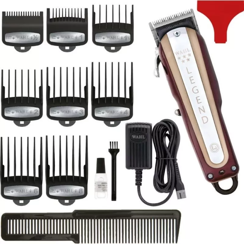 WAHL Cordless Legend Burgundy, Silver Lithium-Ionen (Li-Ion)