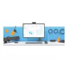 Bundle LOGITECH Tap Controller kabelgebunden mit Cat5e Kit+AIS Intel Core i5-1350P 16GB 250GB+Montageset für Videokonferenzen