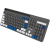 Kabellose Tastatur CANYON HKB-W03 Grau – kompaktes Design, AAA-batteriebetrieben, Modell CNS-HKBW03DG