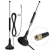 Externe 4G LTE Antenne QOLTEC 5 dBi 600–2700 MHz SMA-Anschluss 3 m Kabel