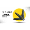 Faltbares Fahrradschloss MANTA XR00FL01 – segmentiertes Design zur Rahmenmontage
