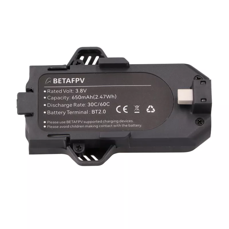 Aquila16 Drohnen-Akku-Pack BetaFPV Aquila16 65C 650mAh 2er-Pack, 3,8V, 650mAh