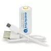 Wiederaufladbare Batterie everActive EV16340 700mAh 3V mit Micro-USB-Ladefunktion